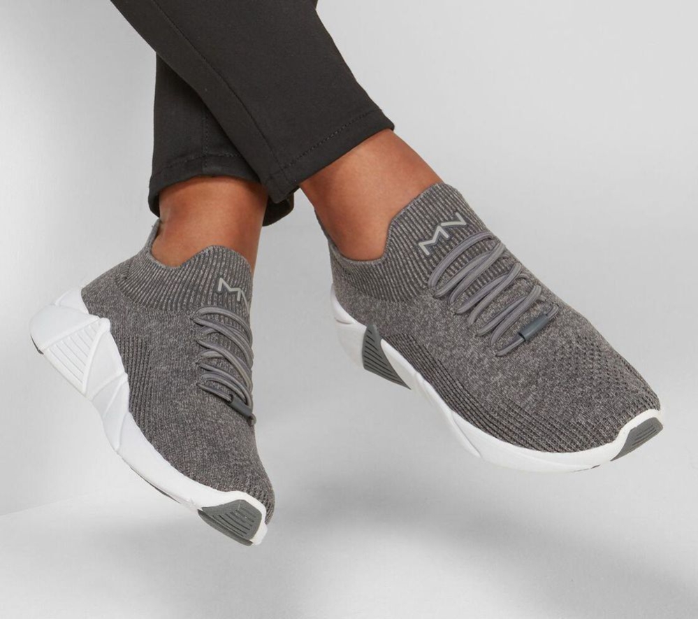Skechers A-Line - Pointe Women's Walking Shoes Grey | YIGA65203