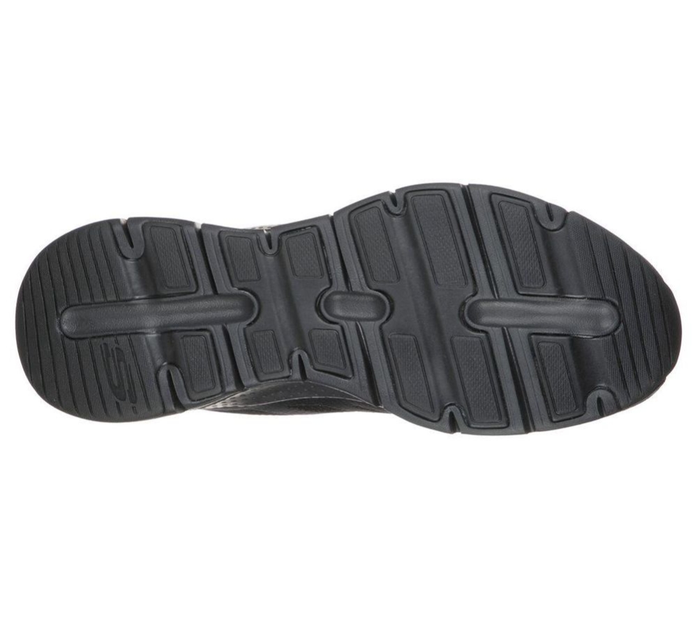 Skechers Arch Fit - Charge Back Men's Training Shoes Black | NEMF96471