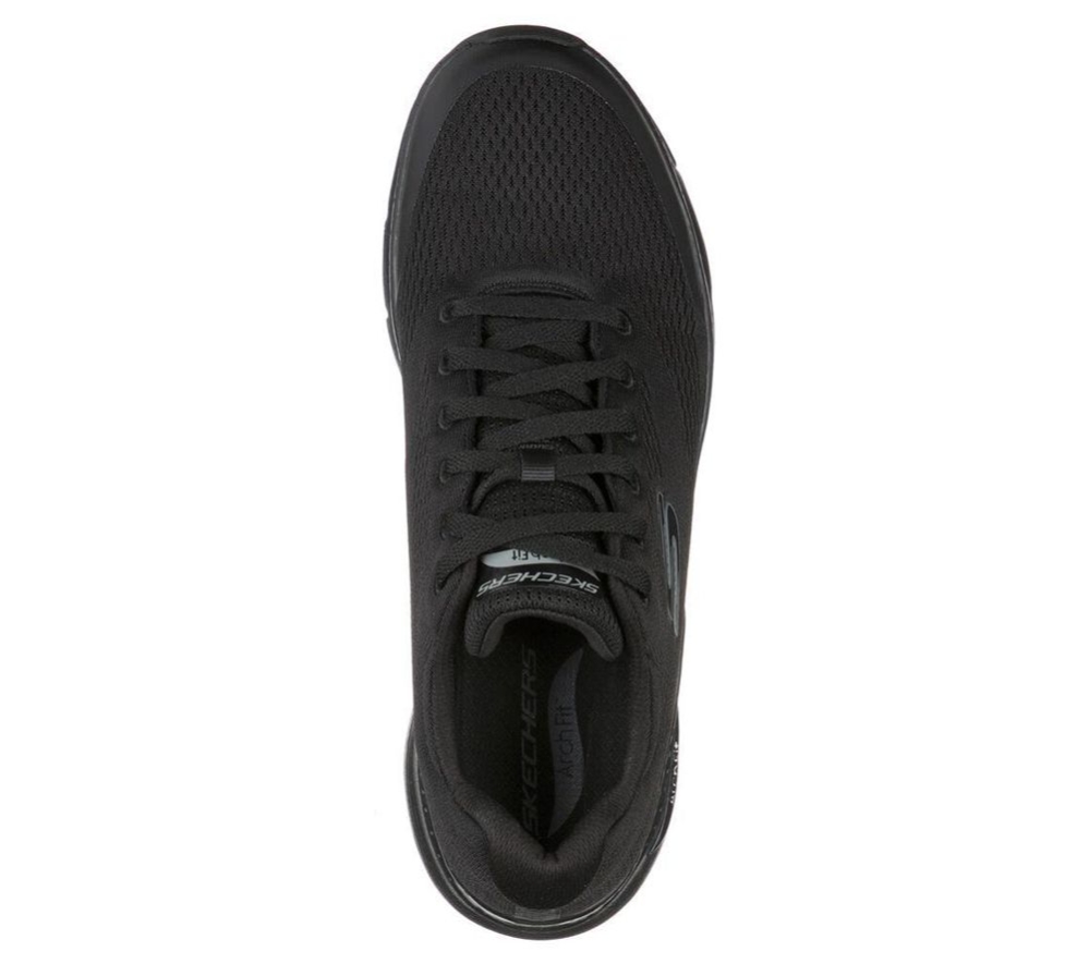 Skechers Arch Fit Men's Training Shoes Black | LPBU45837