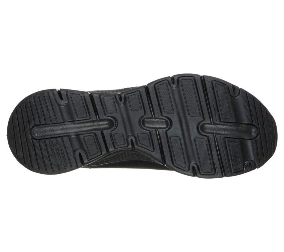 Skechers Arch Fit - Metro Skyline Women's Walking Shoes Black | VCOP52073