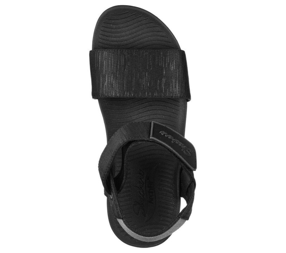 Skechers Arch Fit Sunshine Women's Sandals Black | FMNI97506