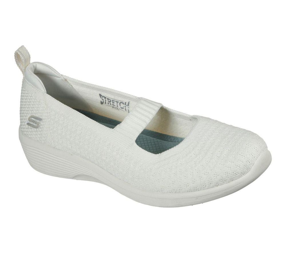 Skechers Arya - Mellow Idea Women\'s Trainers White | OLNP36179