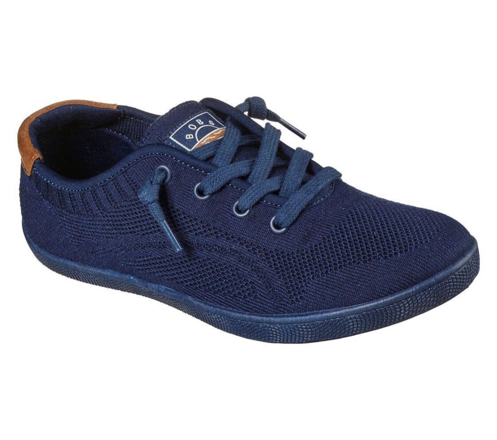 Skechers BOBS B Cute - Velvet Club Women\'s Trainers Navy Brown | XOKV14698