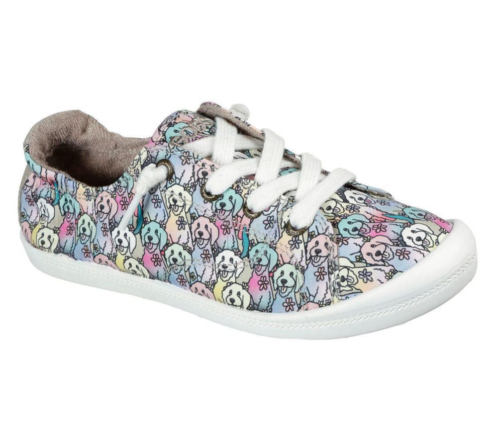 Skechers BOBS Beach Bingo - Aloha Doodle Women\'s Trainers Multicolor | BMDH84193