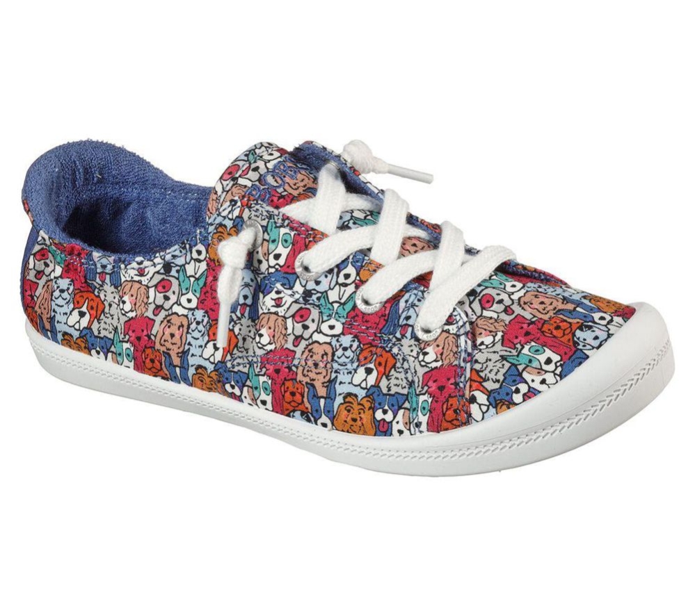 Skechers BOBS Beach Bingo - Mutt Mixer Women\'s Trainers Multicolor | HKOR14670