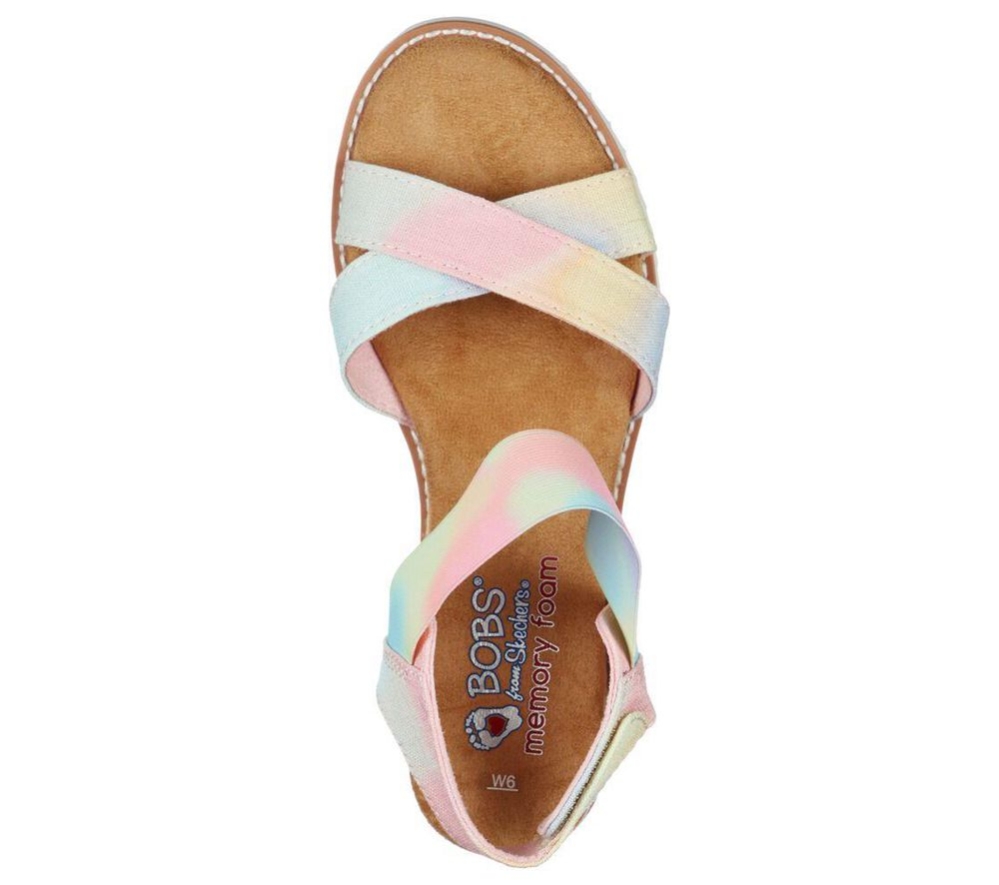 Skechers BOBS Desert Kiss - Sunset Festival Women's Sandals Multicolor | KJLW07253