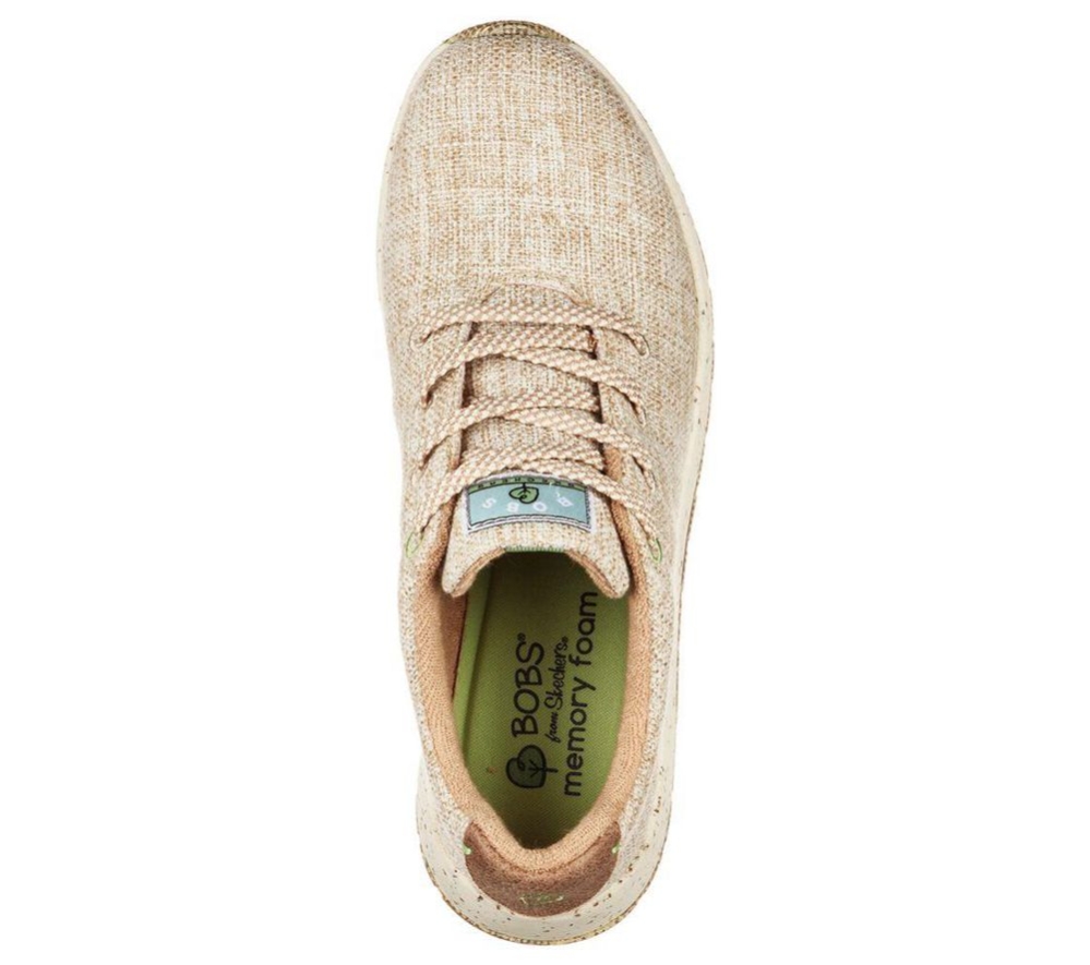 Skechers BOBS Earth - Sunset Peace Women's Trainers Beige | TXQH82956