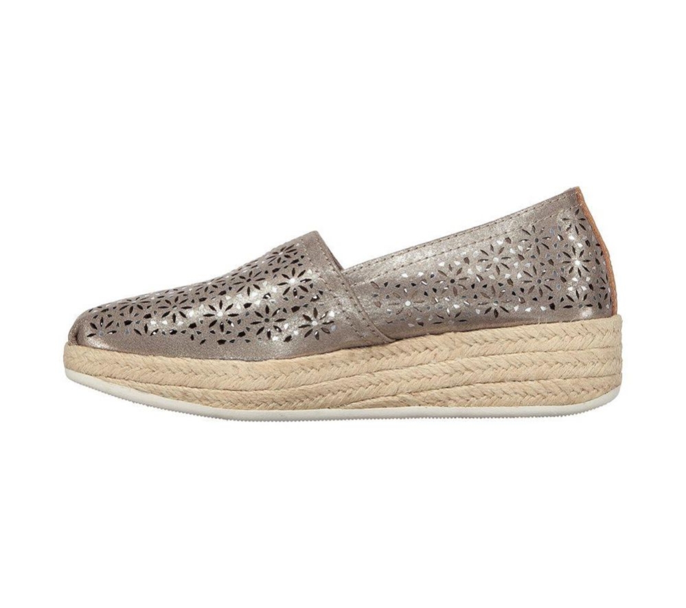 Skechers BOBS Highlights 2.0 - Dreamers Club Women's Espadrilles Grey | WIVH23168
