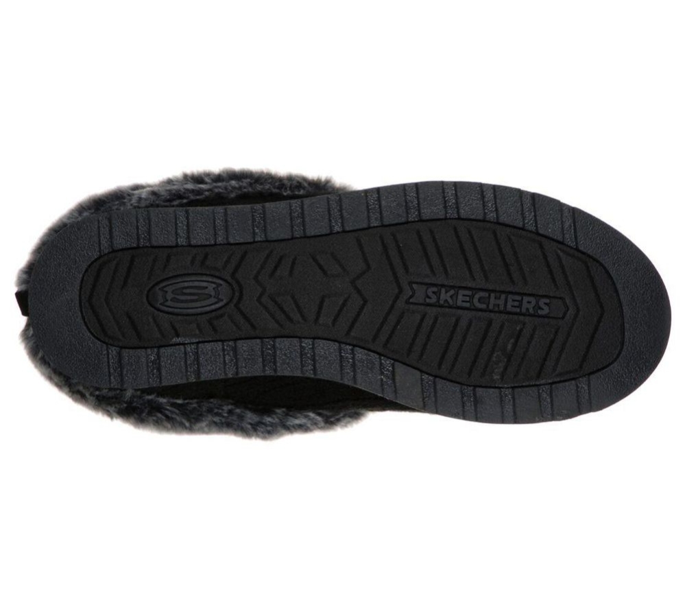 Skechers BOBS Keepsakes - Ice Angel Women's Slippers Black | AEOY30892