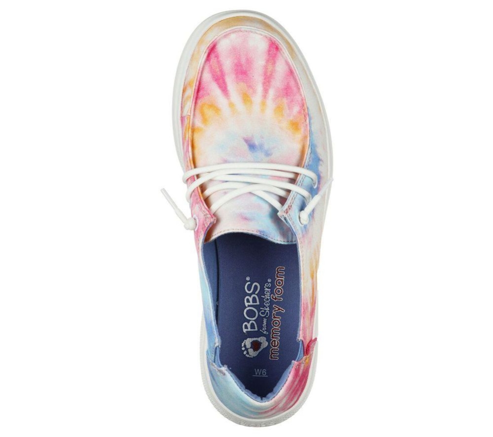 Skechers BOBS Skipper - Beach Hopper Women's Trainers Pink Multicolor | TZNV67384