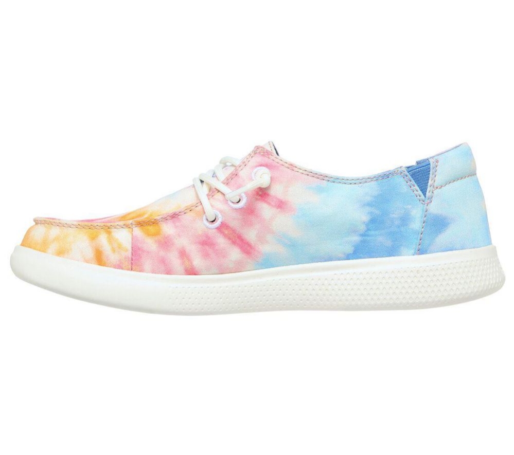 Skechers BOBS Skipper - Beach Hopper Women's Trainers Pink Multicolor | TZNV67384