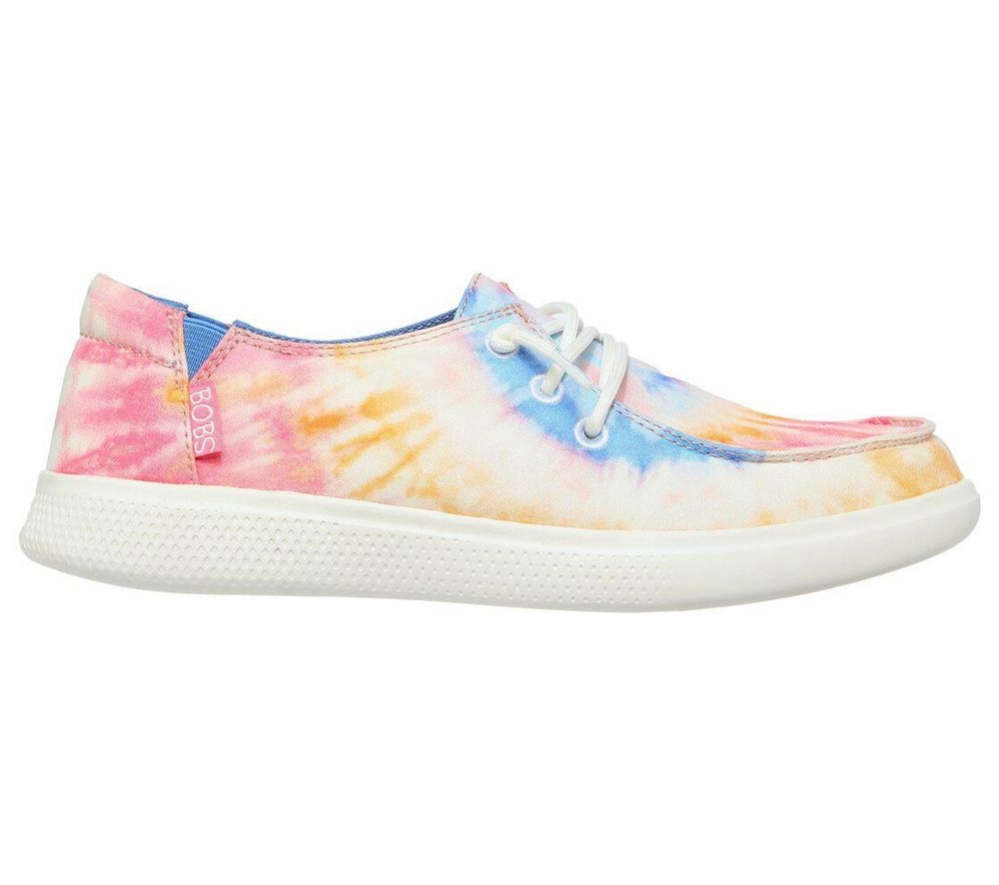 Skechers BOBS Skipper - Beach Hopper Women's Trainers Pink Multicolor | TZNV67384