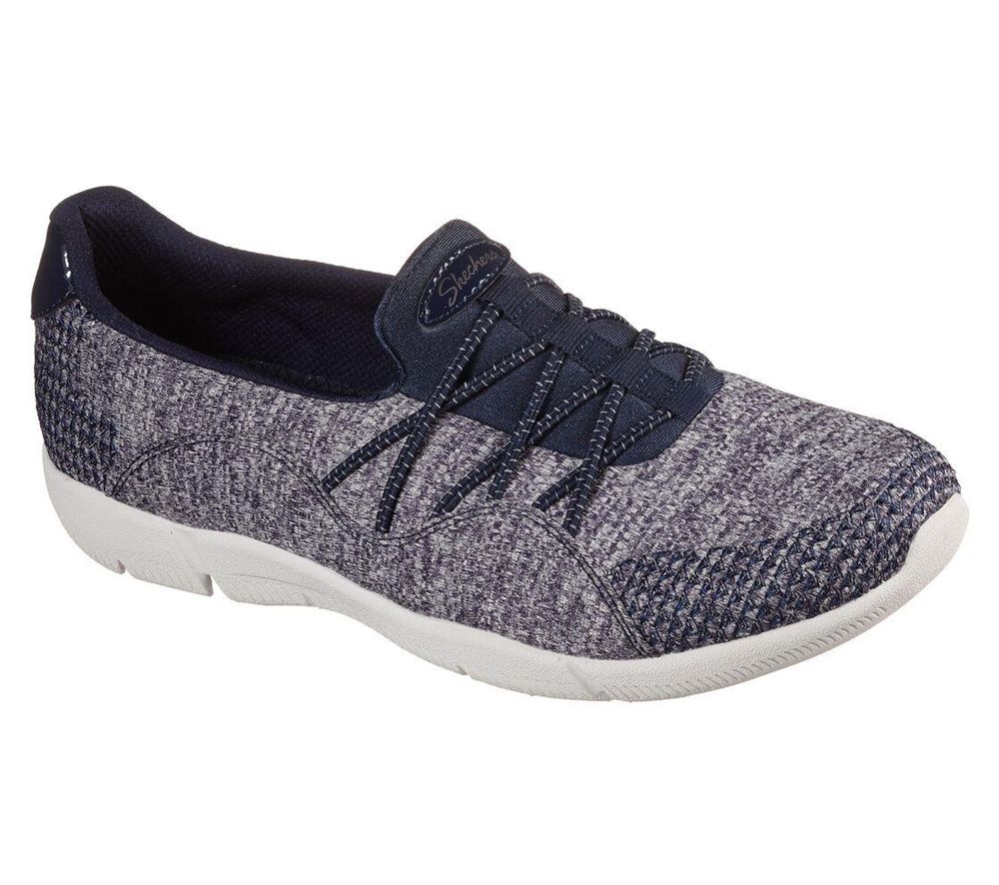 Skechers Be-Lux - Washed Wave Women\'s Trainers Navy | BHPY05941