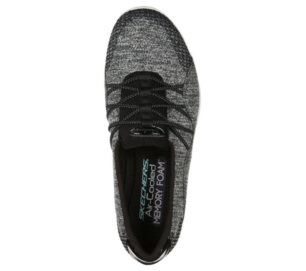 Skechers Be-Lux - Washed Wave Women's Trainers Grey Black White | ZMXB94871