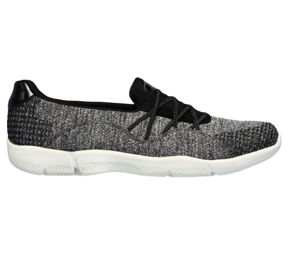 Skechers Be-Lux - Washed Wave Women's Trainers Grey Black White | ZMXB94871