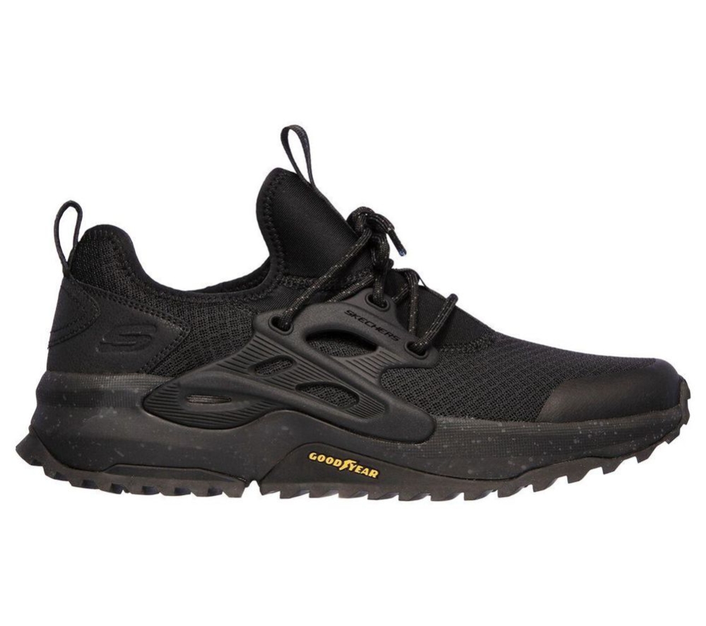 Skechers Bionic Trail Men's Trail Running Shoes Black | PCKW62487