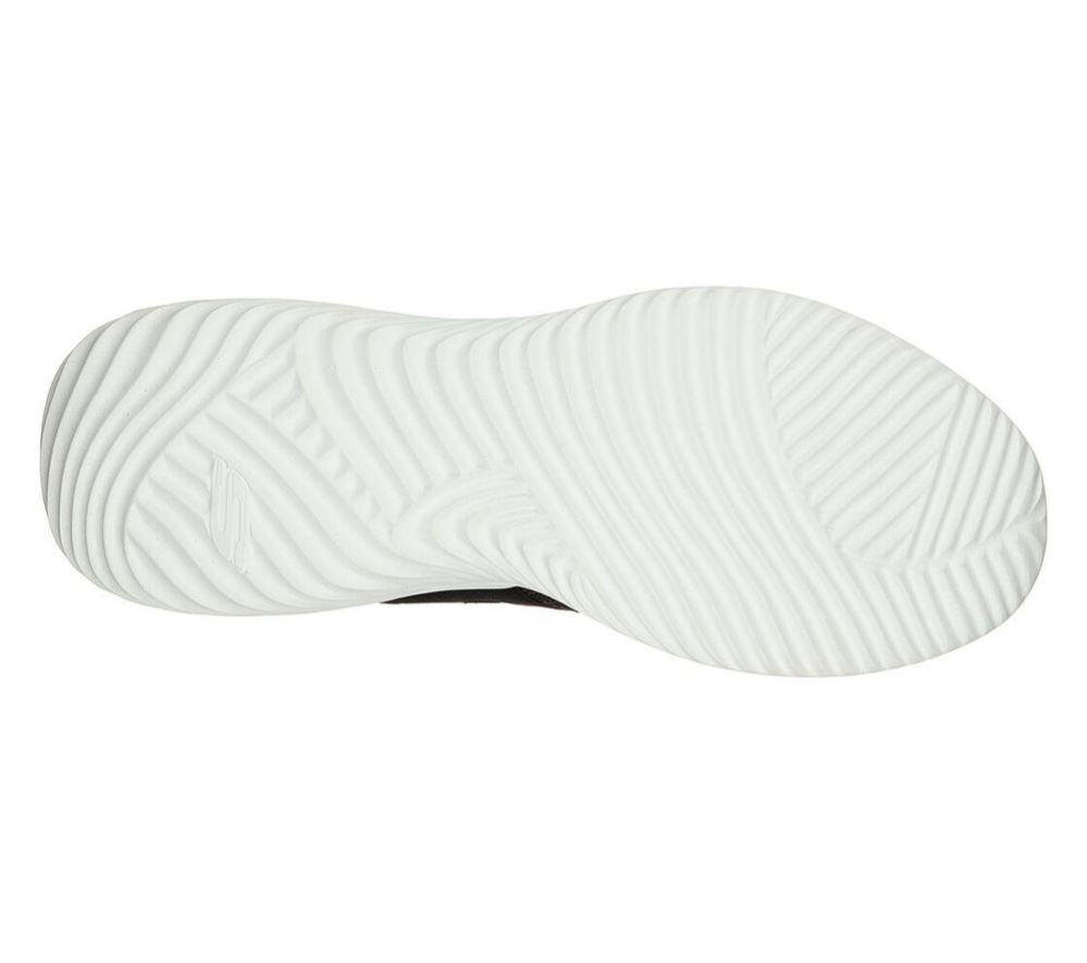 Skechers Bounder - Bearko Men's Training Shoes Grey Black White | BCPW65193