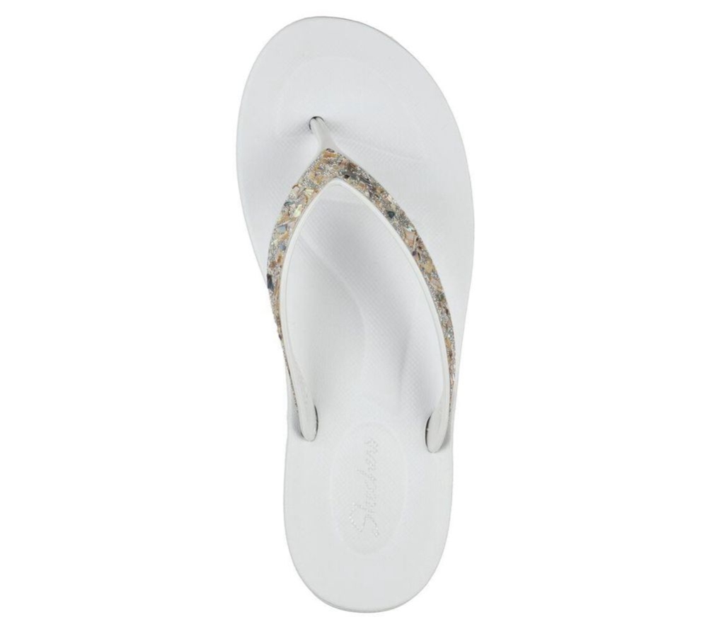 Skechers Bungalow - Coral Gem Women's Flip Flops Grey | WHJR20134