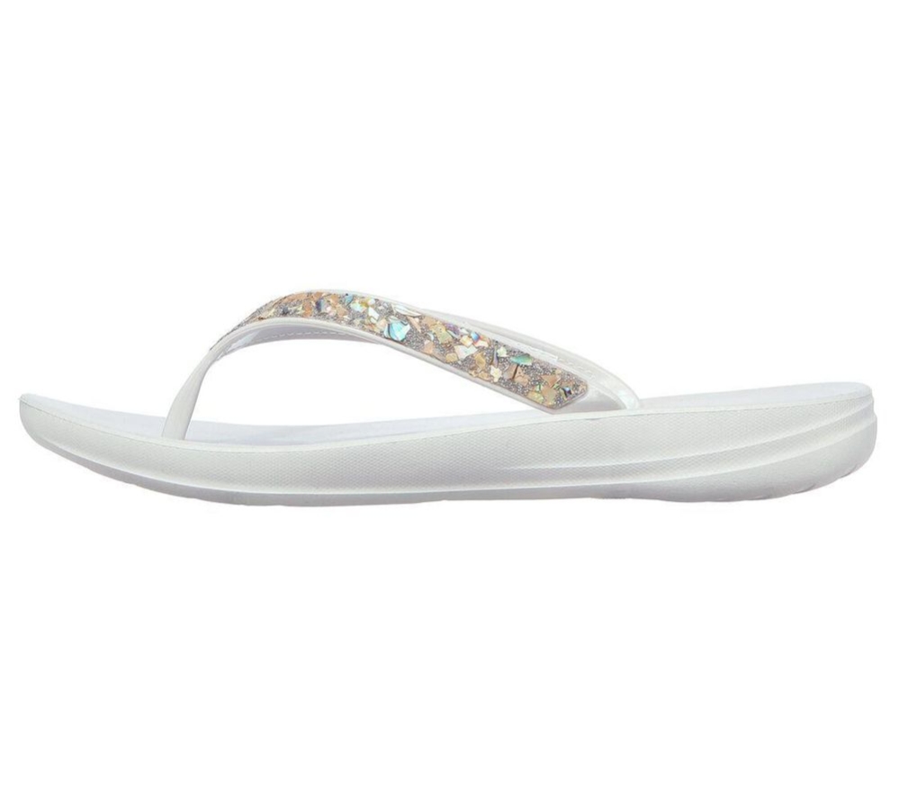 Skechers Bungalow - Coral Gem Women's Flip Flops Grey | WHJR20134