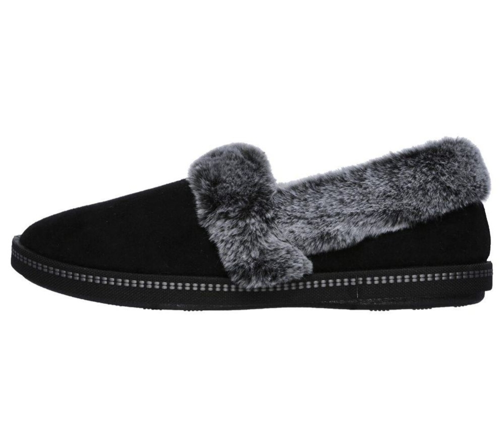 Skechers Cozy Campfire - Team Toasty Women's Slippers Black | QVDU24916