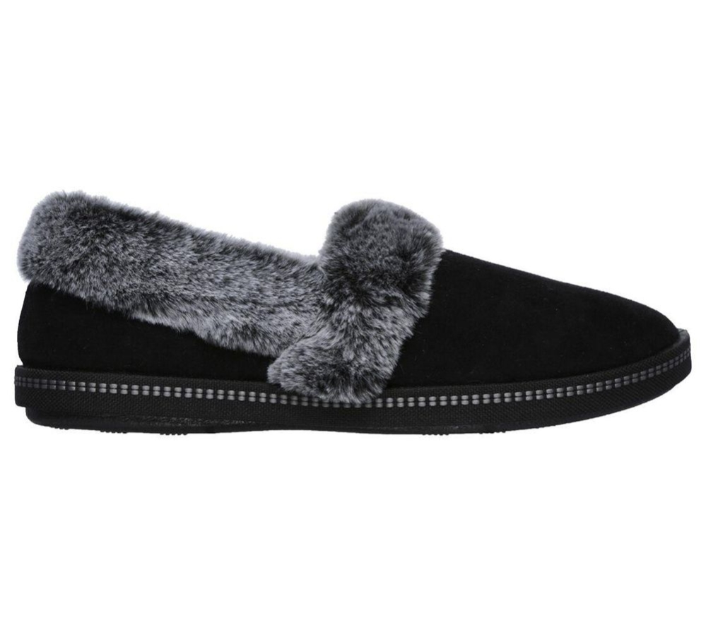 Skechers Cozy Campfire - Team Toasty Women's Slippers Black | QVDU24916