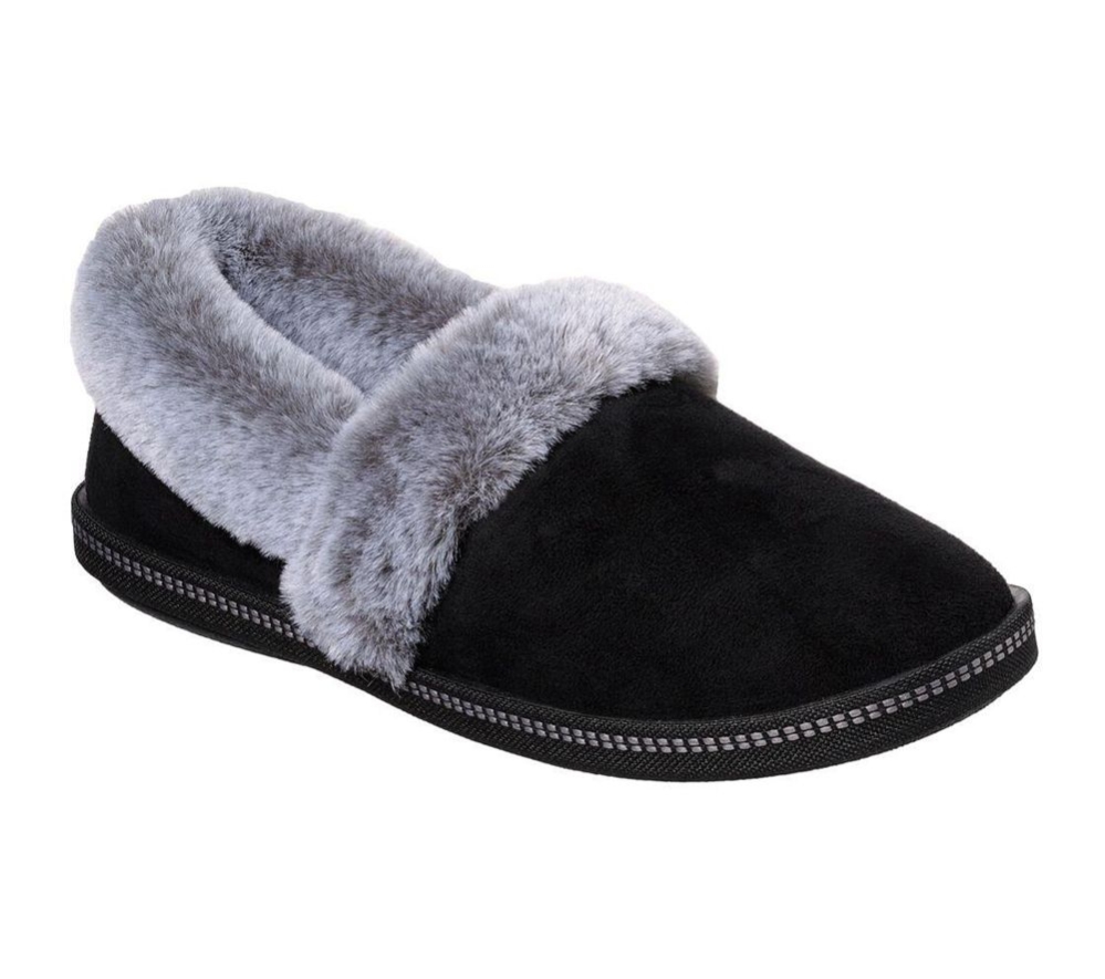 Skechers Cozy Campfire - Team Toasty Women\'s Slippers Black | QVDU24916