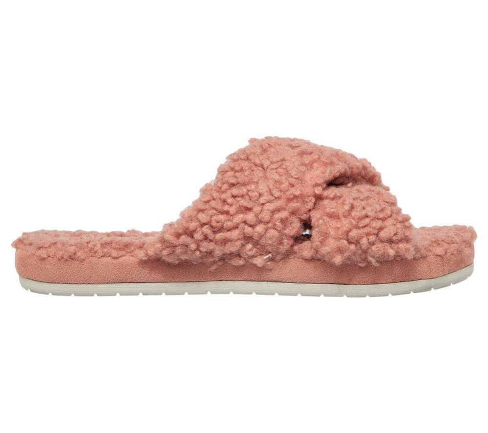 Skechers Cozy Slide Women's Slippers Pink | WEDJ90136