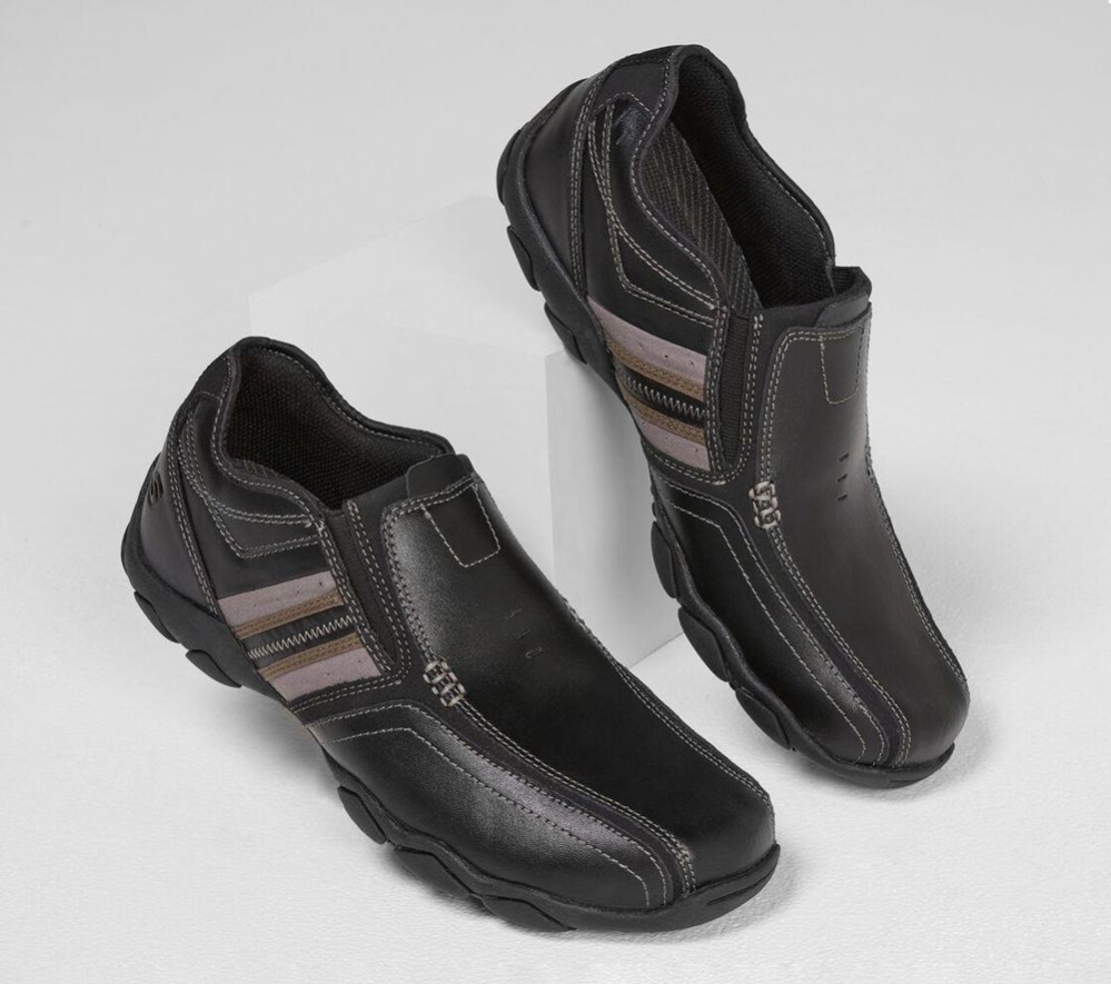 Skechers Diameter - Zinroy Men's Loafers Black | HMJC73521