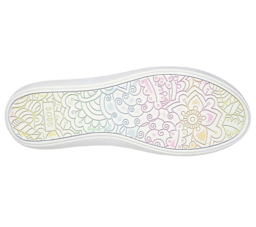 Skechers Dr. Seuss: BOBS B Cute - Who Holler & Shout Women's Trainers White Multicolor | JLVT79652