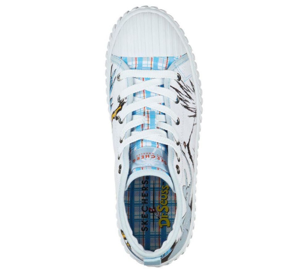 Skechers Dr. Seuss: Street Trax - A Person's A Person Women's Trainers White Blue | KJZP73218