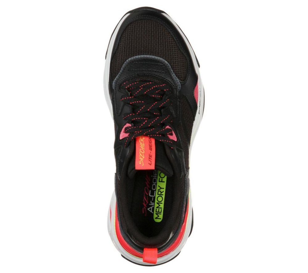 Skechers Energy Racer - Embrace Her Women's Trainers Black Pink | BRXT03275