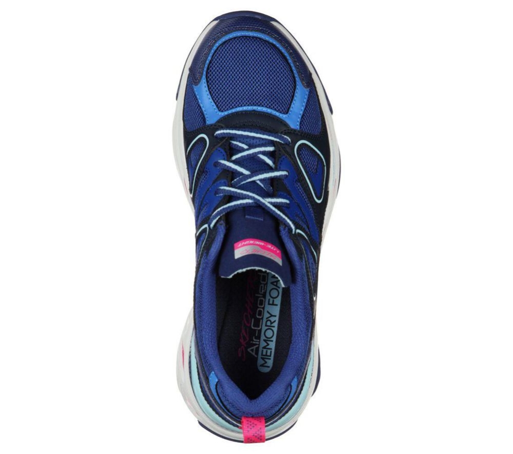 Skechers Energy Racer - Innovative Women's Trainers Navy Pink | WOMN30296