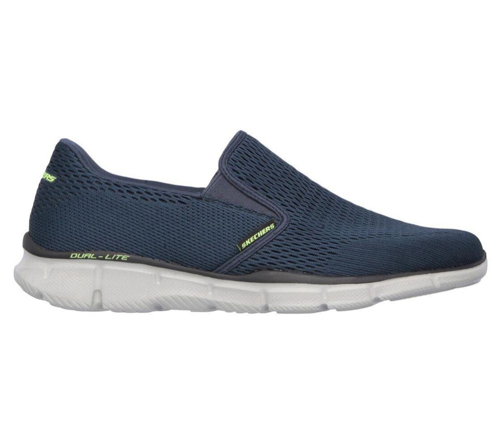 Skechers Equalizer - Double Play Men's Trainers Navy | GRBQ60127