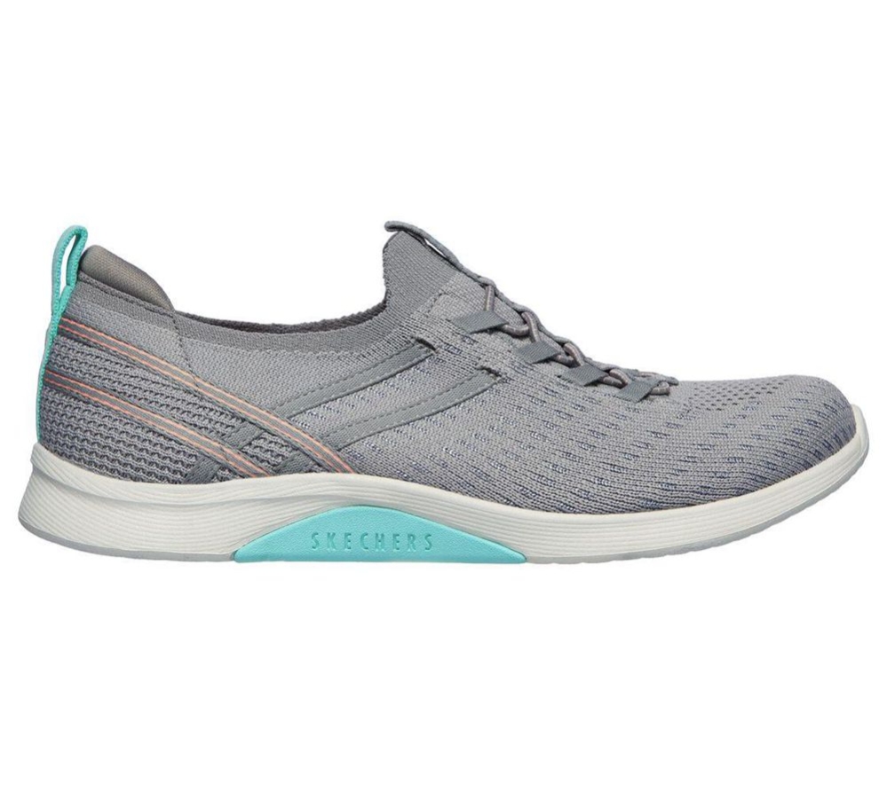 Skechers Esla - Every Move Women's Training Shoes Grey Turquoise | LQIY73652