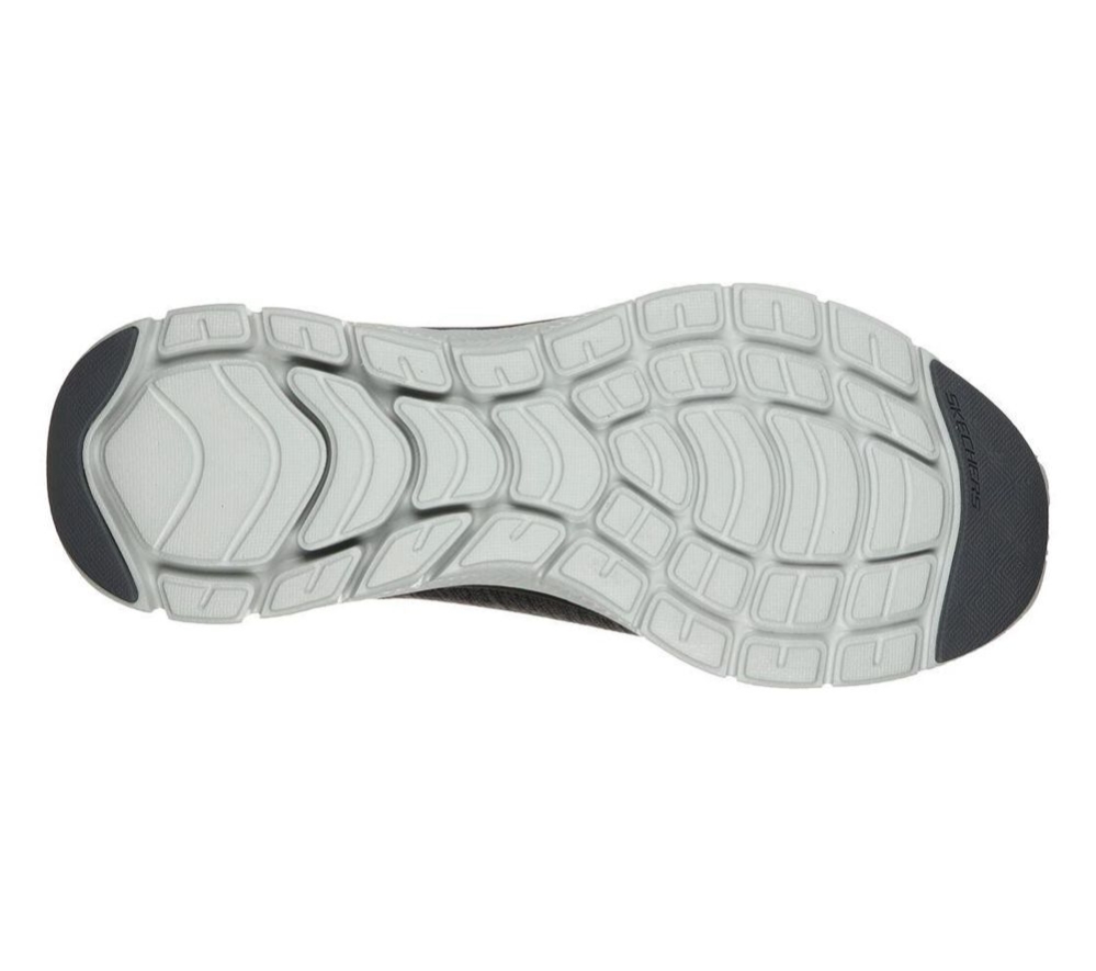 Skechers Flex Advantage 4.0 - Contributor Men's Training Shoes Black Grey | PATI81250