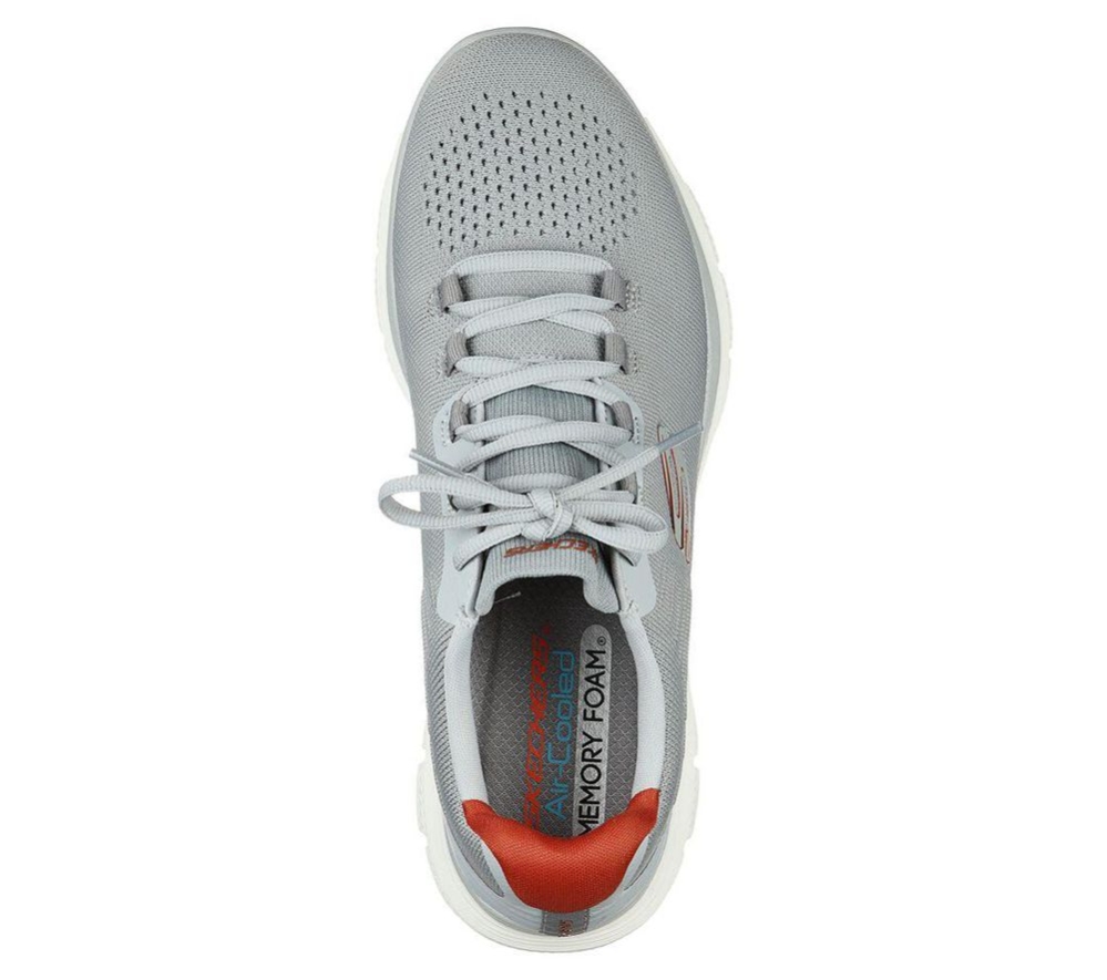 Skechers Flex Advantage 4.0 - Overtake Men's Training Shoes Grey | WCQT60713