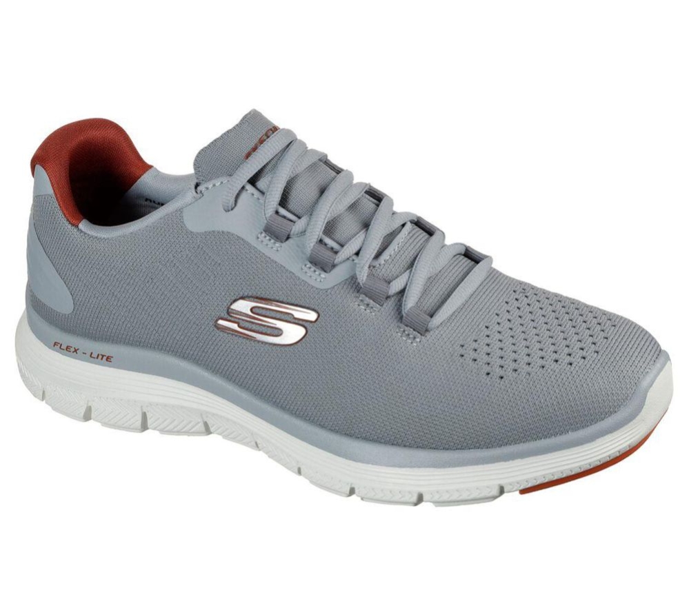 Skechers Flex Advantage 4.0 - Overtake Men\'s Training Shoes Grey | WCQT60713