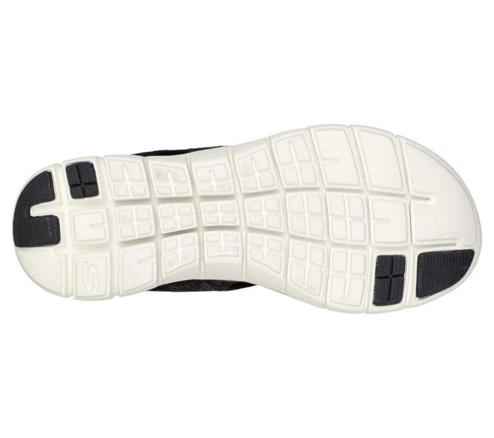 Skechers Flex Appeal 2.0 - Spring Motion 2 Women's Sandals Black | DKNM51329