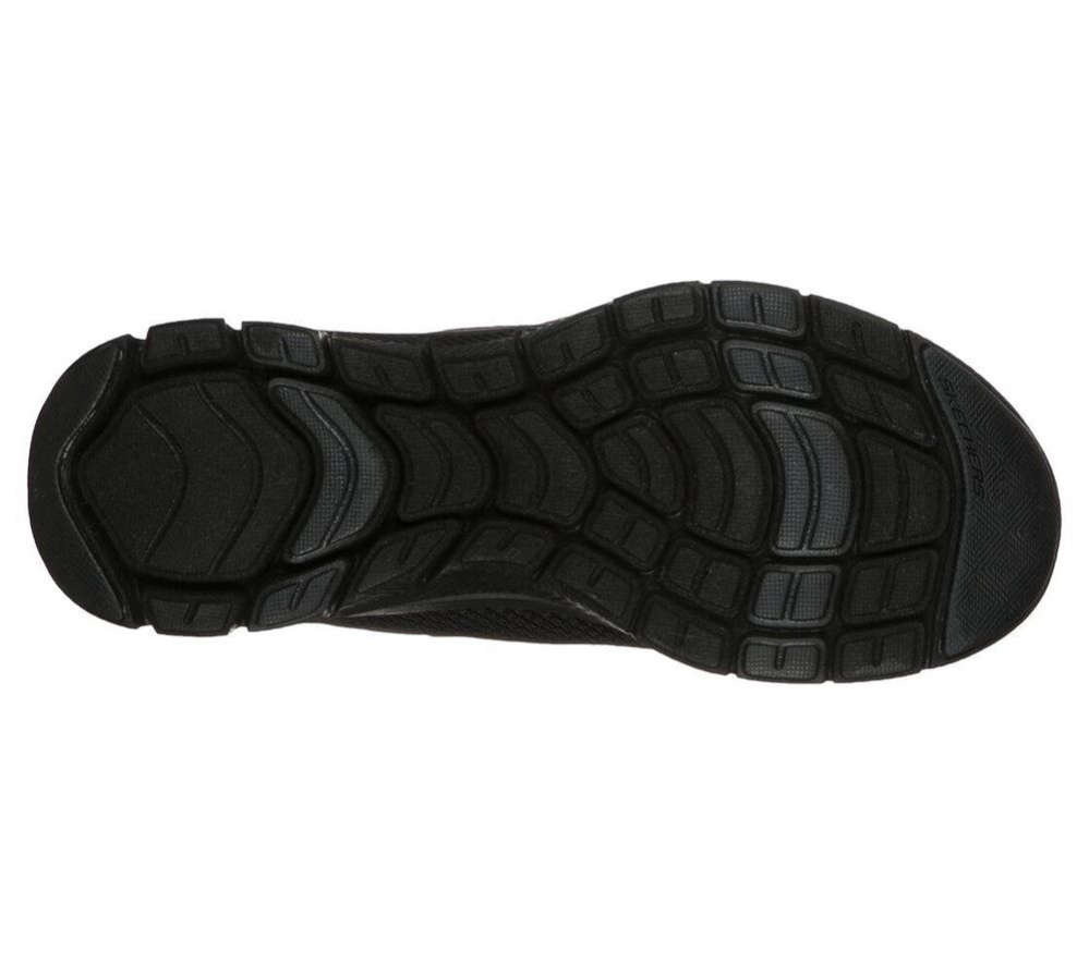 Skechers Flex Appeal 4.0 - Brilliant View Women's Training Shoes Black | XRJO76823