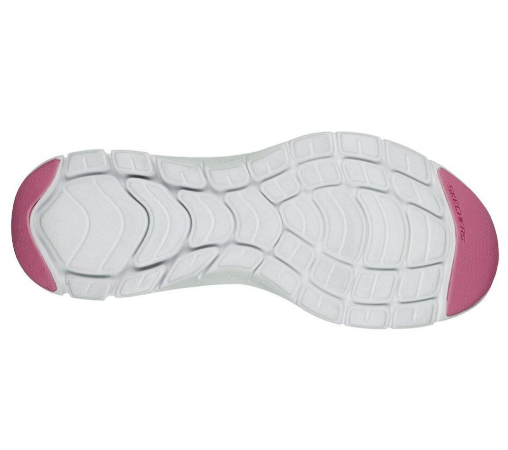 Skechers Flex Appeal 4.0 Women's Training Shoes Black Grey Pink | IHDO26798