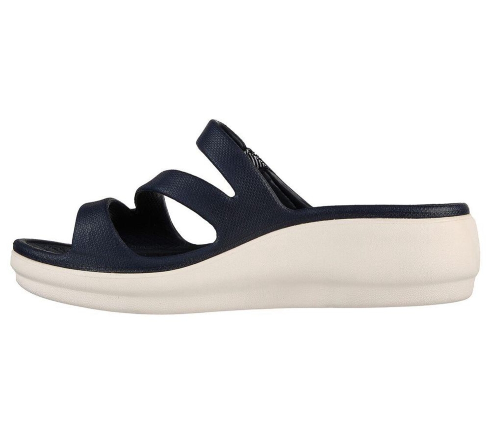 Skechers Foamies: Arch Fit Ascend - Admired Women's Slides Navy | MKAB26098