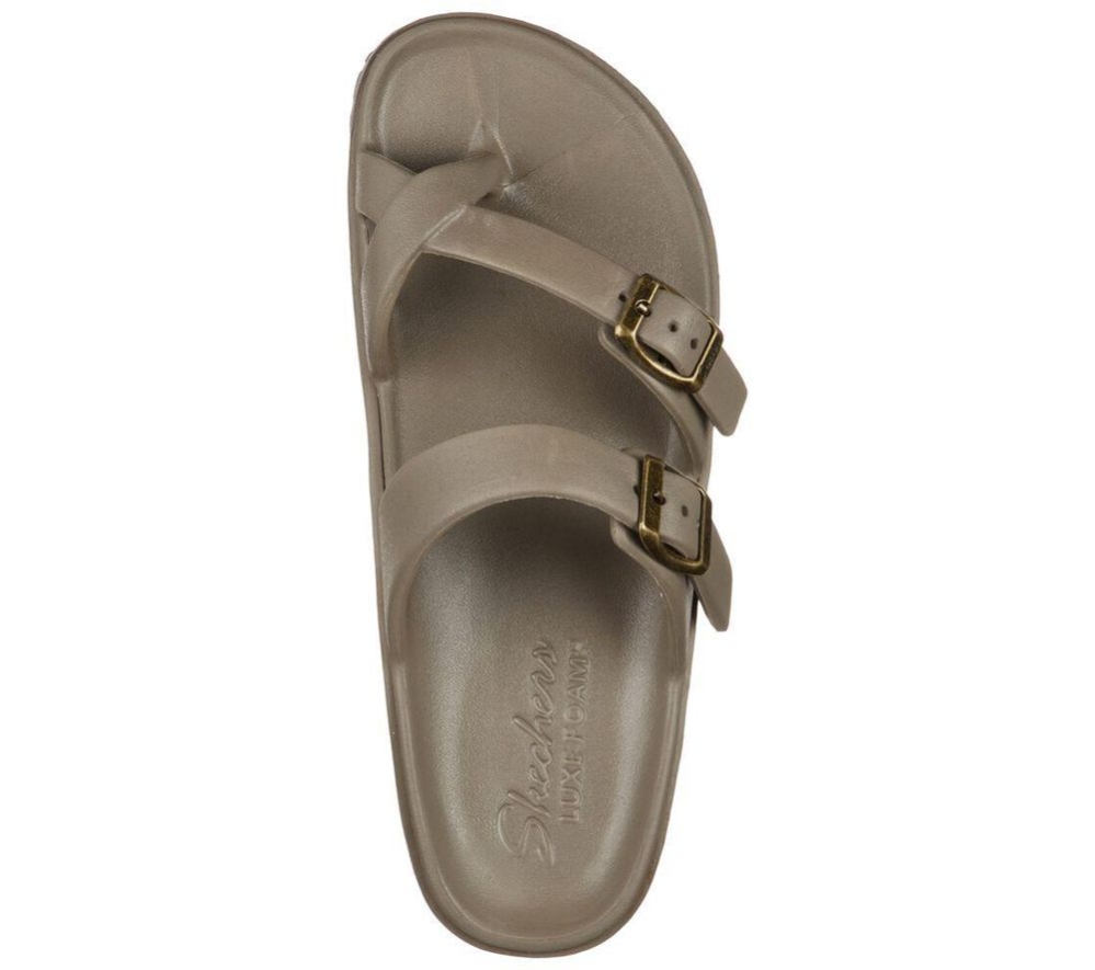 Skechers Foamies: Cali Breeze 2.0 - Carefree Women's Sandals Grey | MLAR09735