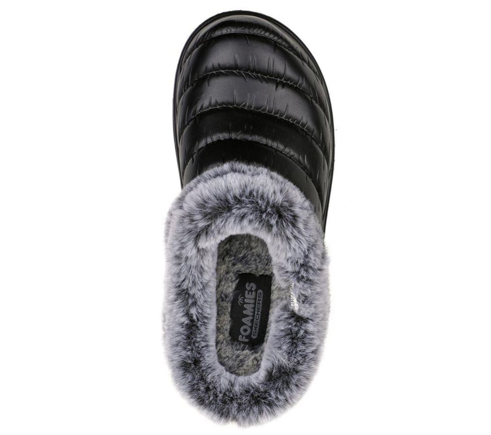 Skechers Foamies: Cozy Camper - Restful Women's Slippers Black | ICVR14637