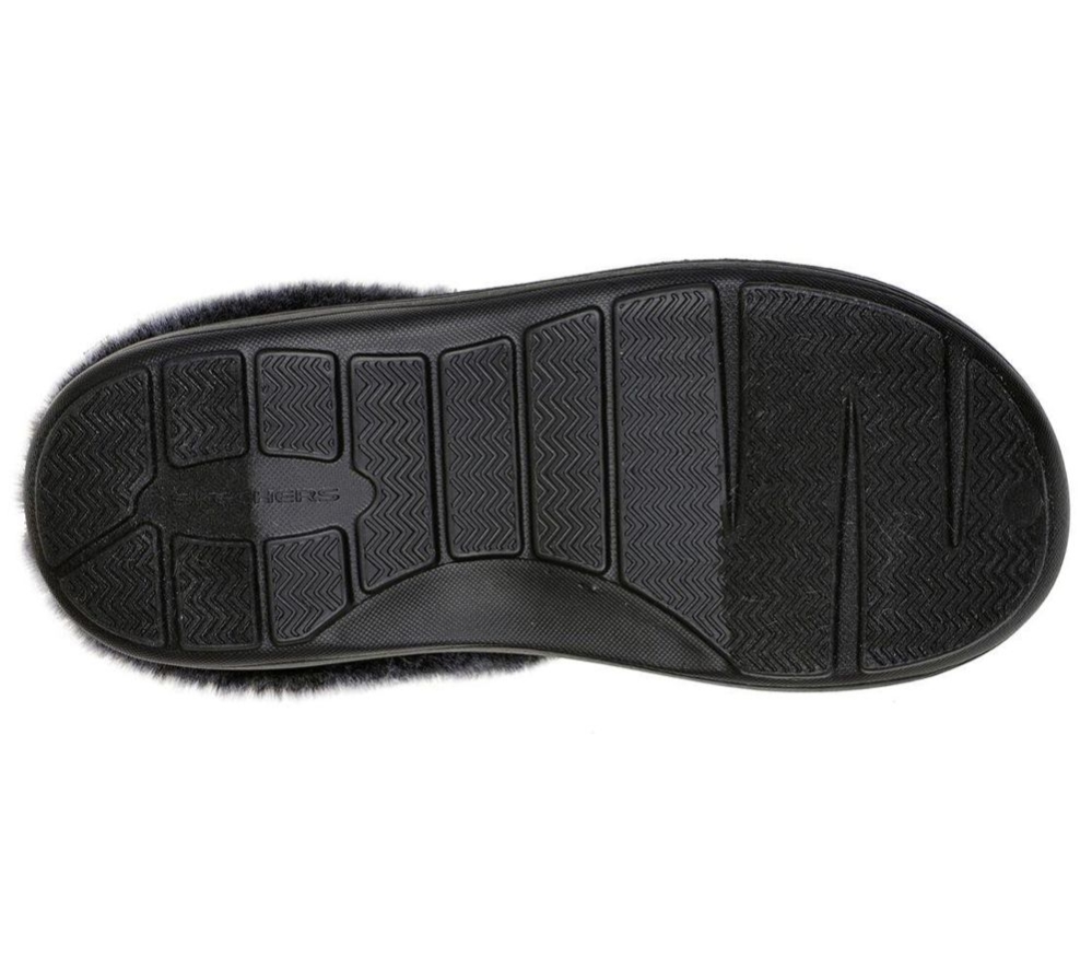 Skechers Foamies: Cozy Camper - Restful Women's Slippers Black | ICVR14637