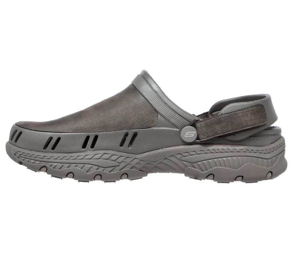 Skechers Foamies: Creston Ultra - Adventure Men's Clogs Brown | FJQB87054