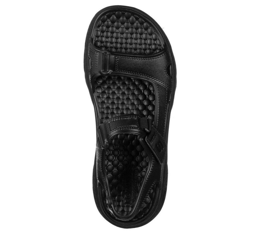 Skechers Foamies: Creston Ultra - Havana Men's Sandals Black | LHWY95371