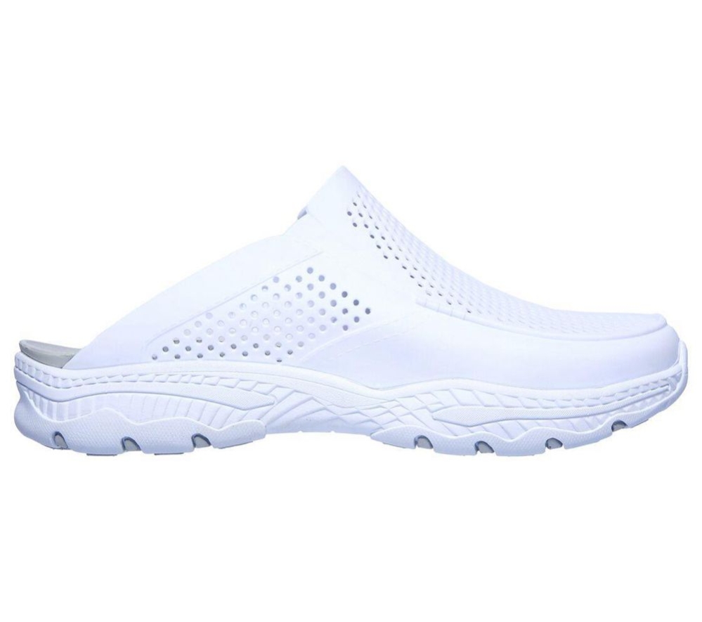 Skechers Foamies: Creston Ultra - Havana Men's Clogs White | YNQO65180