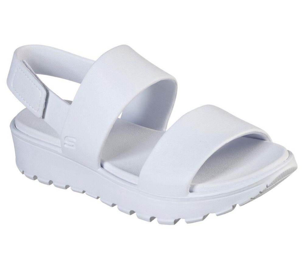 Skechers Foamies: Footsteps - Breezy Feels Women\'s Sandals White | IWRA46230