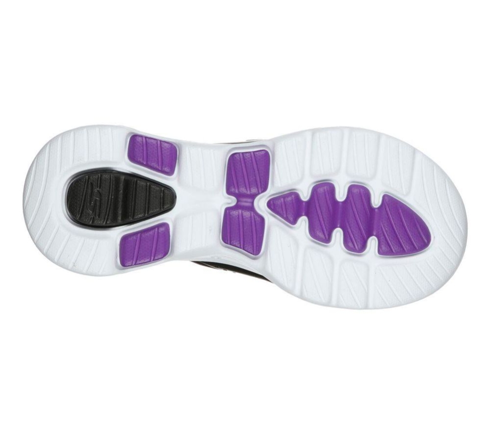 Skechers Foamies: GOwalk 5 - Bali Women's Flip Flops Black White | COMT86304