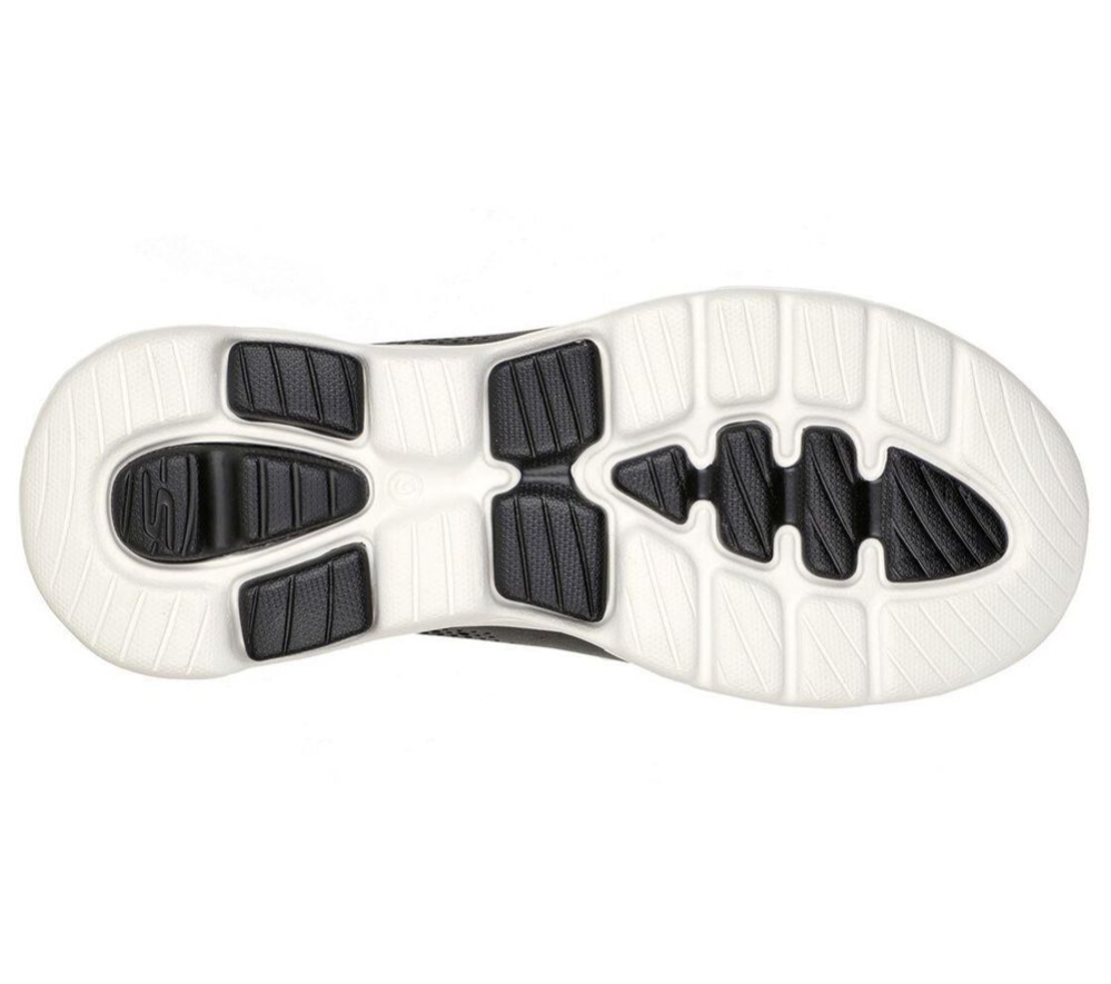 Skechers Foamies: GOwalk 5 - Easy Going Men's Walking Shoes Black White | GYSR74698